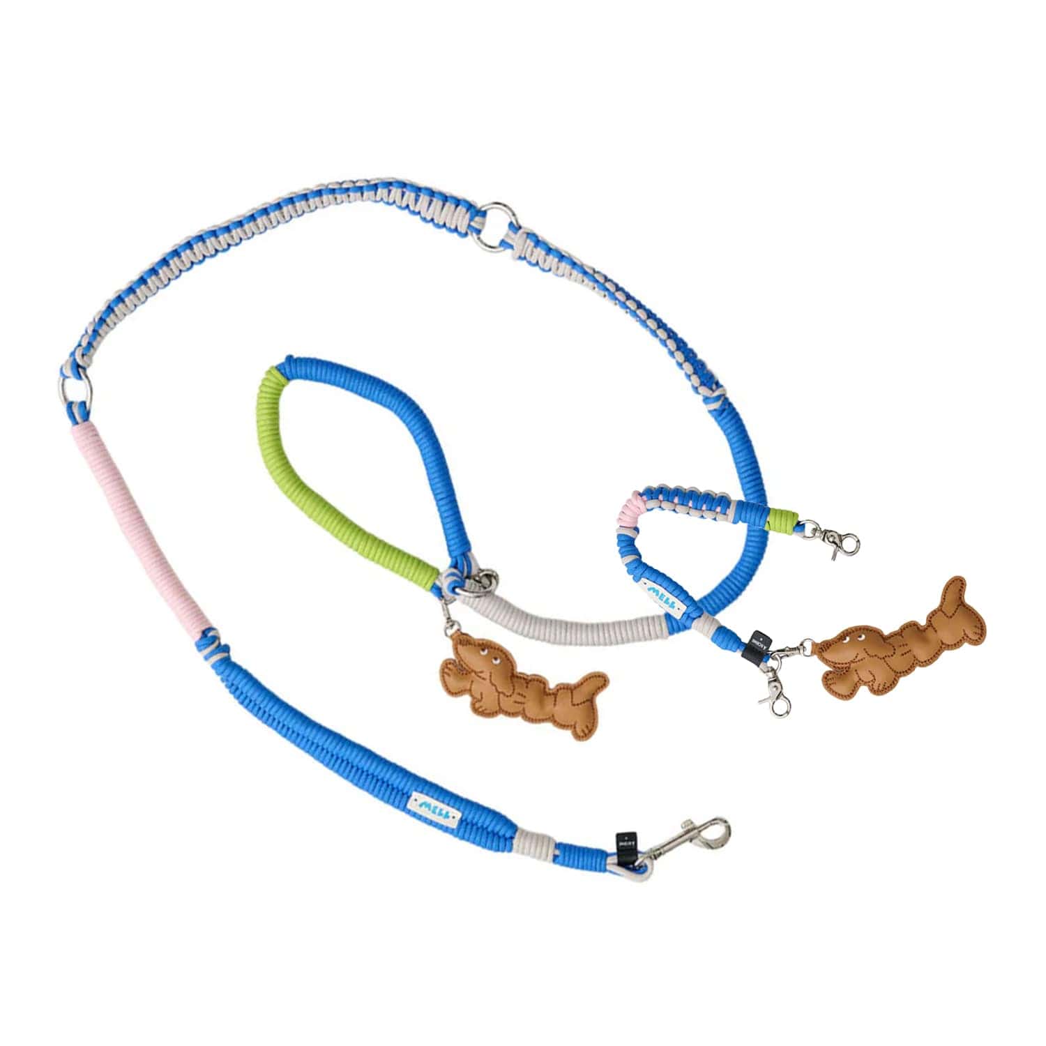 A SCENE×MELL Design paracord strap と Dog lead