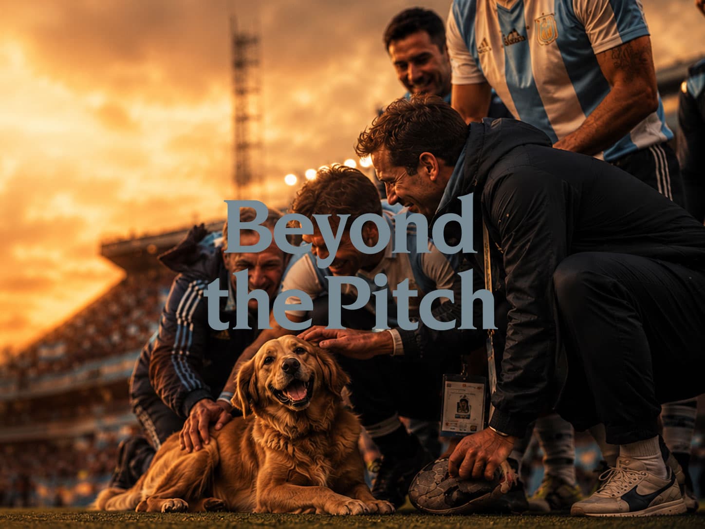 Roberto the dog interrupting an Argentina football match between Union and Gimnasia