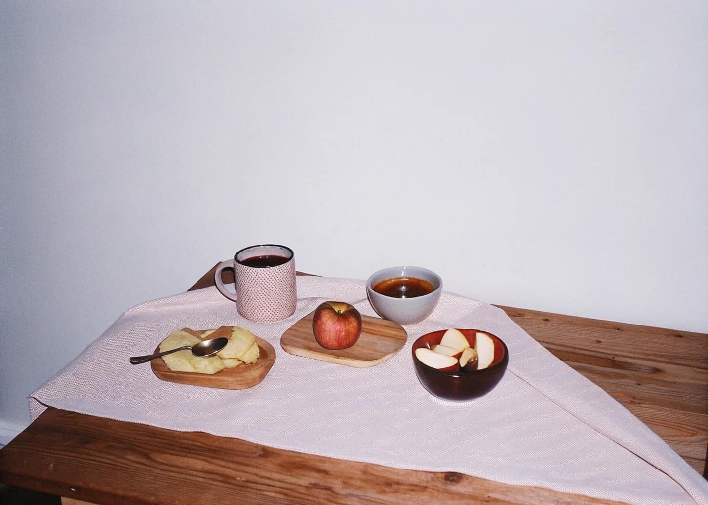 ひとつのおやつ、ふたつのかたち