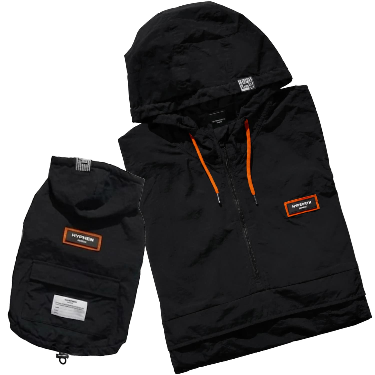 HYPHEN and out Dog & Owner Anorak Hoodie