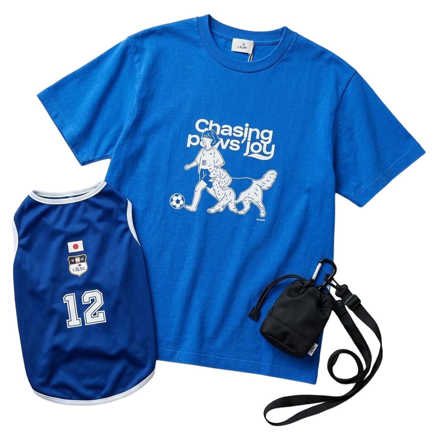 LAUW chasing TシャツとクールJAPAN WEAR